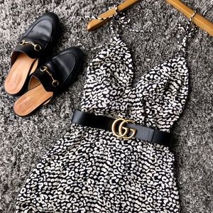 Midi Leopard/Cheetah Printed Dress